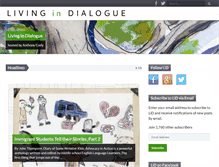 Tablet Screenshot of livingindialogue.com